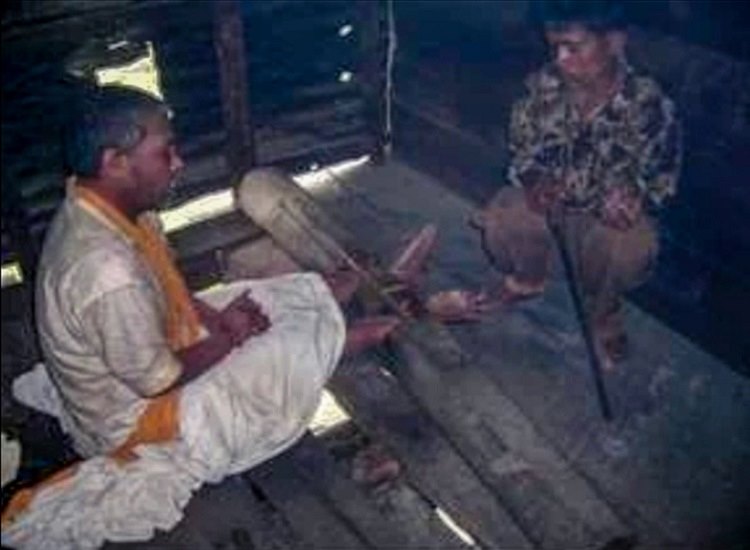 Mr. M had been in pasung for 21 years because of his violent behaviour that resulted from his delusions and hallucinations. Photo: Hervita Diatri